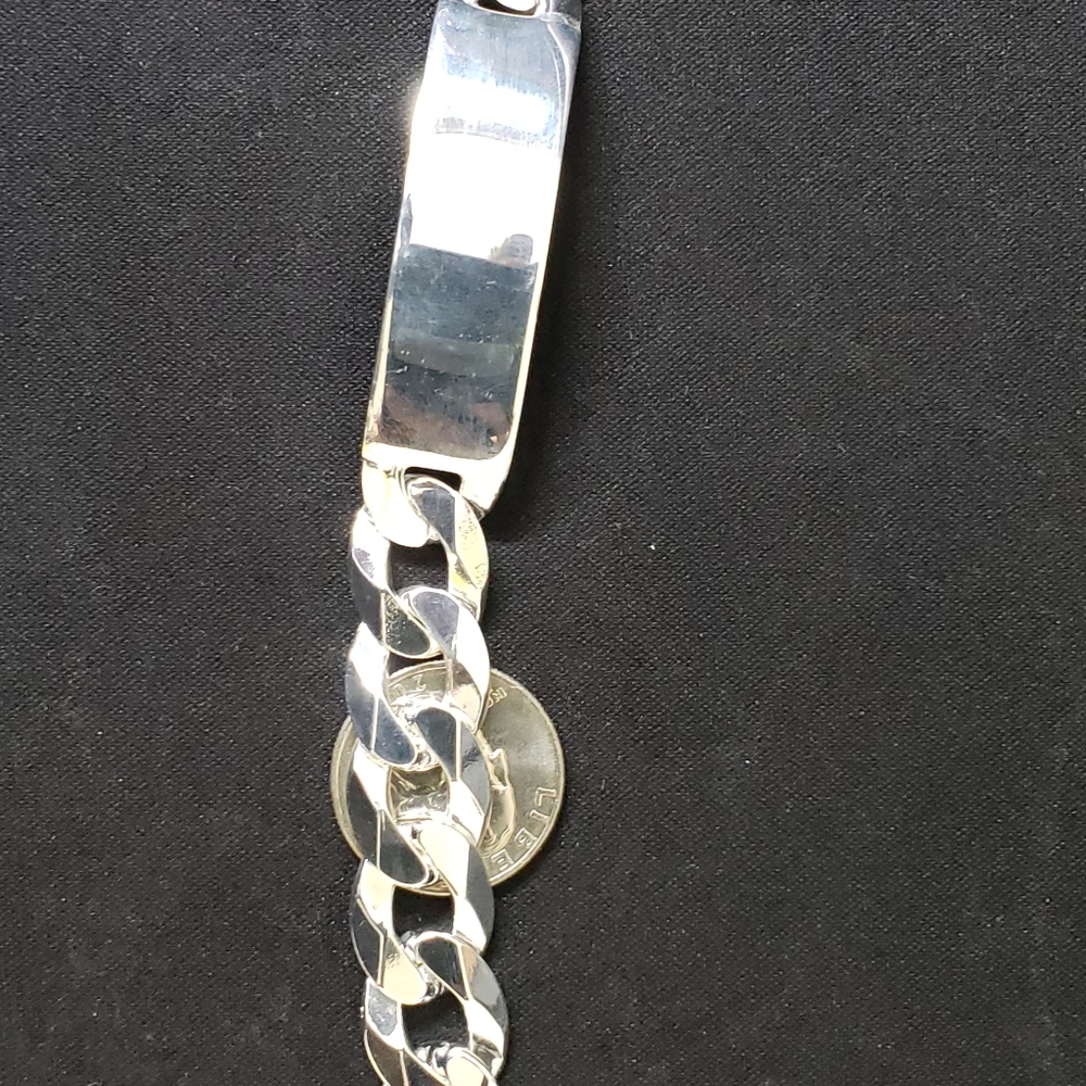 Silver ID Bracelet - Picture 3 of 7